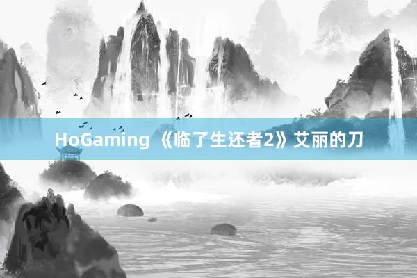 HoGaming 《临了生还者2》艾丽的刀