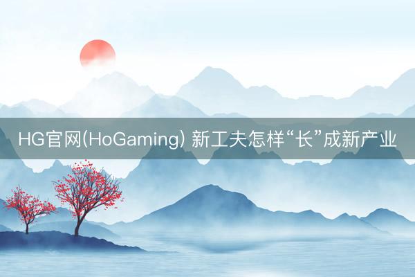 HG官网(HoGaming) 新工夫怎样“长”成新产业